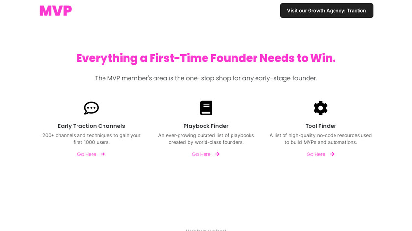 MVP Landing Page