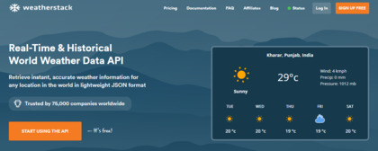 Weatherstack image
