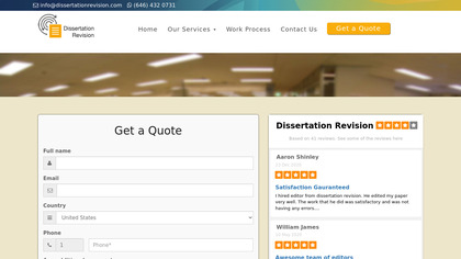 Dissertation Revision image
