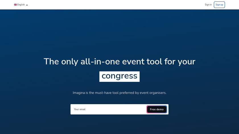 Imagina Landing Page