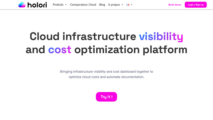Holori Landing Page