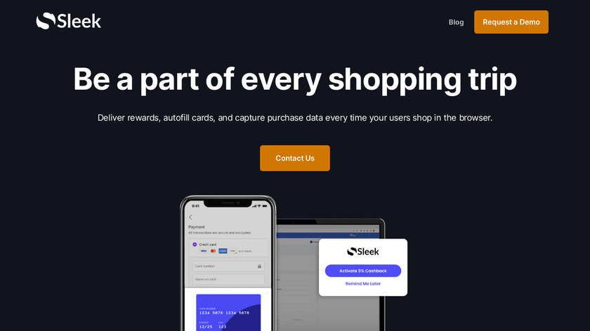 Sleek Pay Landing Page