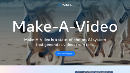Make a Video by Meta image
