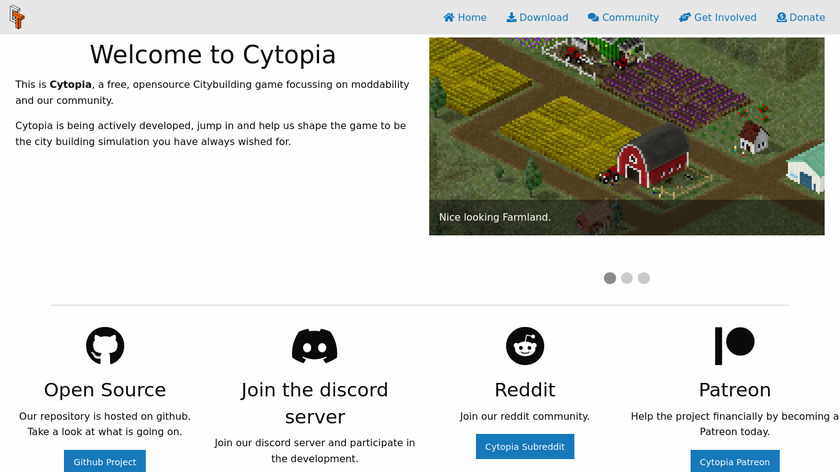 Cytopia Landing Page