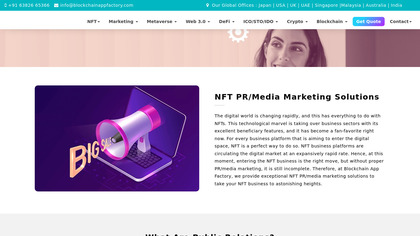 NFT PR Marketing Services image