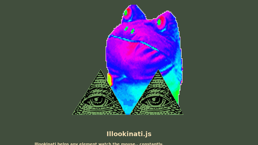 Illookinati Landing Page