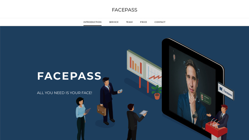 Facepass Landing Page