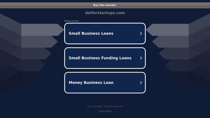 DEI for Startups Landing Page