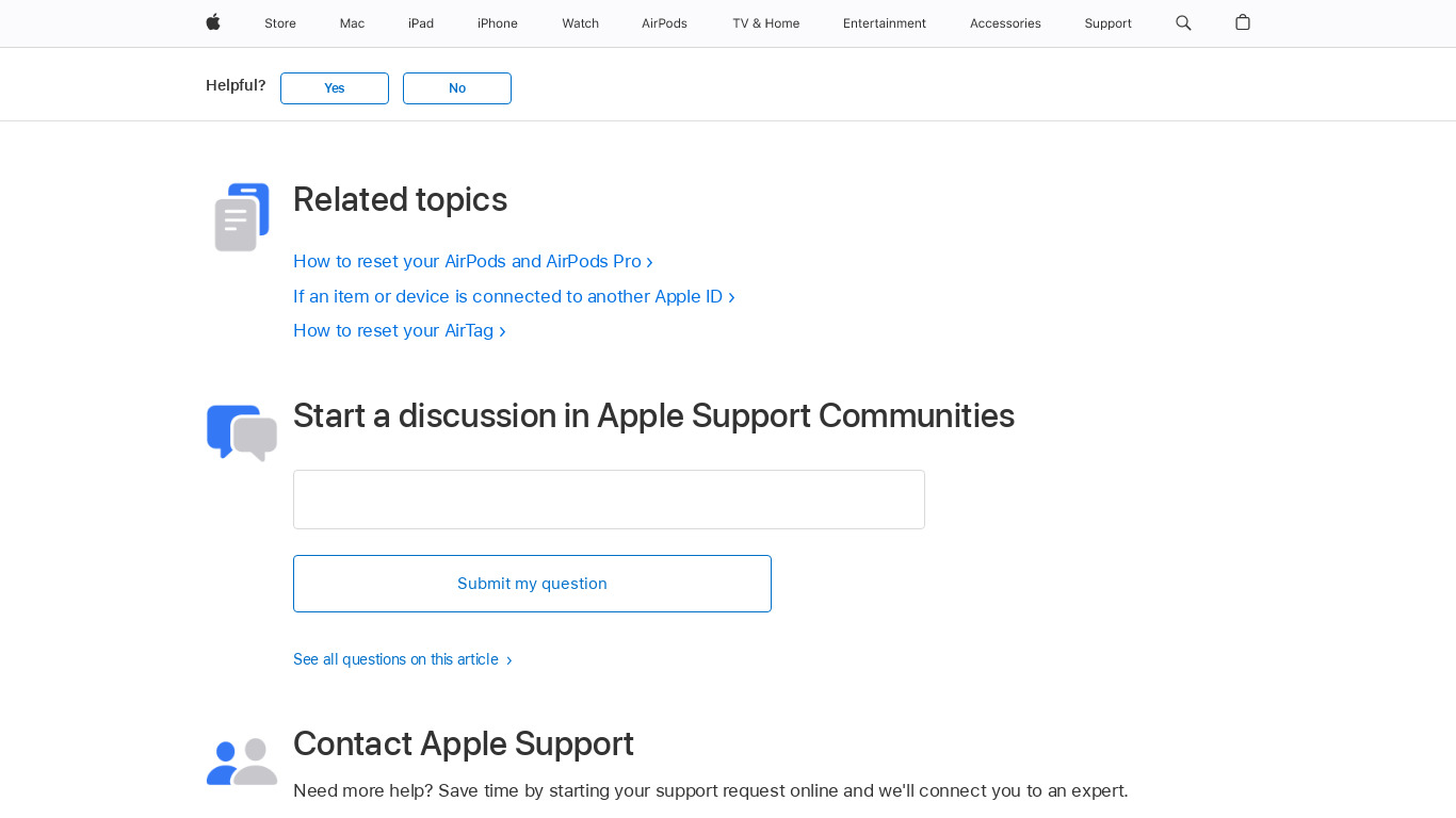 Tracker Detect Landing page