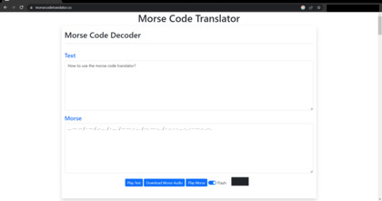 MorseCodeTranslator.co image