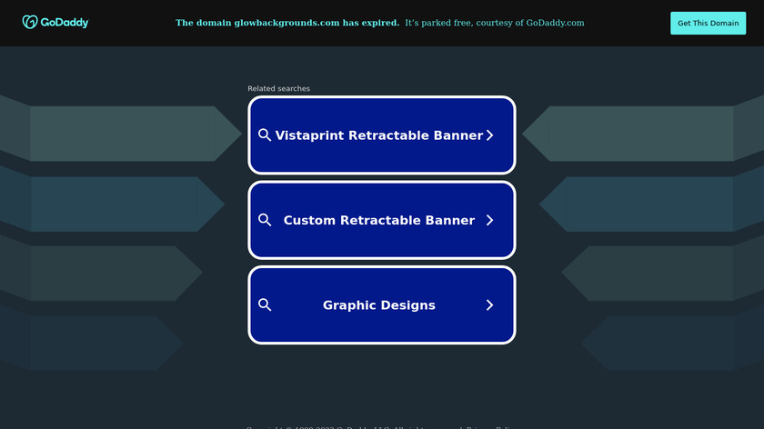 Glow Backgrounds Landing Page