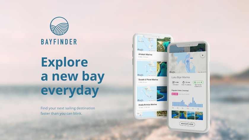 Bayfinder Landing Page