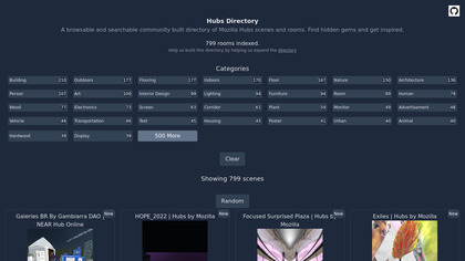 Hubs Directory screenshot