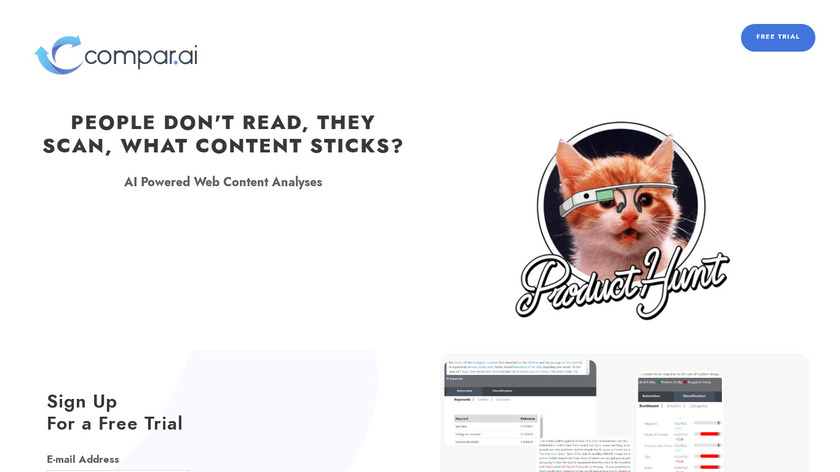 Compar.ai Landing Page