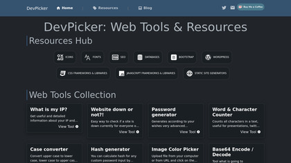 DevPicker image