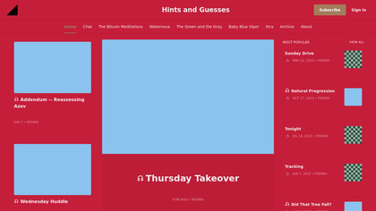 Hints and Guesses image