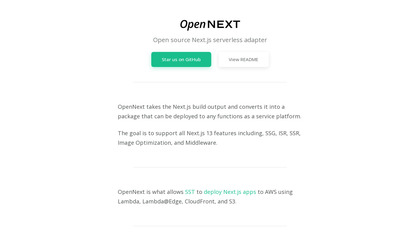 OpenNext image