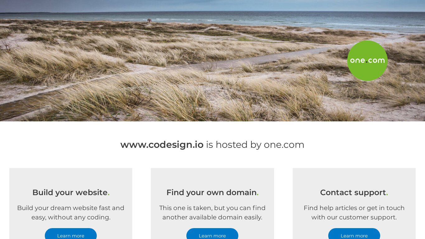 Codesign.io Landing page