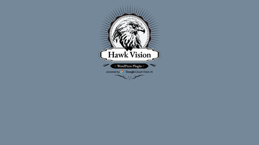 Hawk Vision — WordPress Plugin Landing Page
