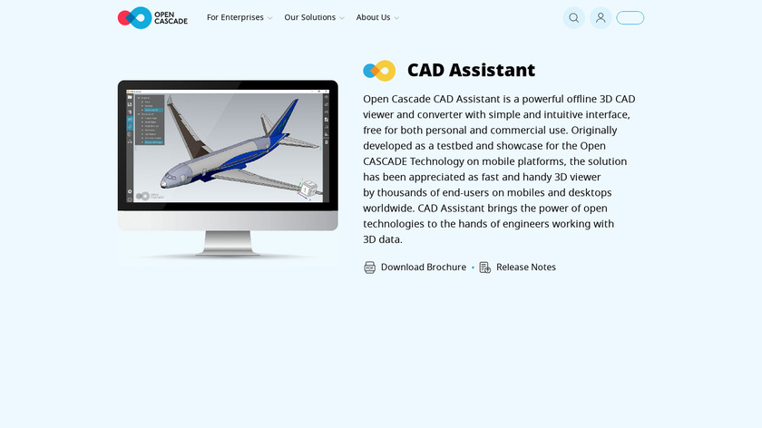 CAD Assistant Landing Page