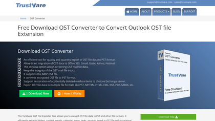 Trustvare OST Converter image