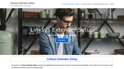 Linksys Extender Setup image