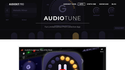 AudioKit AudioTune image