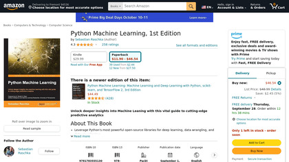 Python Machine Learning screenshot