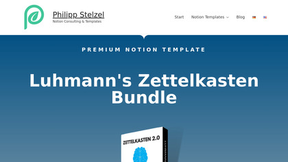 Luhmann's Zettelkasten for Notion image