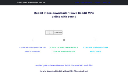 Reddit Video downloader App image