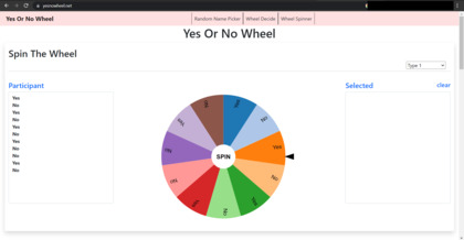 YesNoWheel.net image
