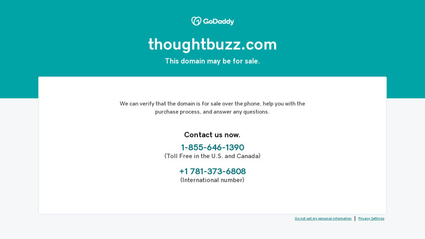 ThoughtBuzz Landing Page