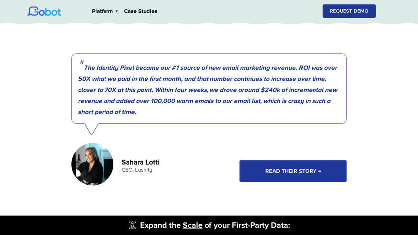 Gobot Landing Page