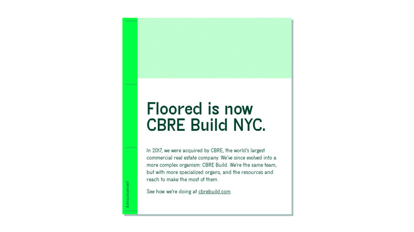 Floored Landing Page