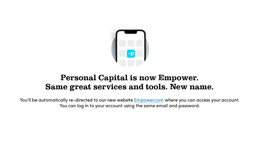 Personal Capital Landing Page