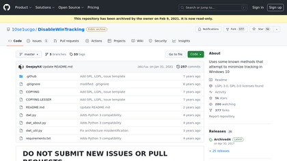 DisableWinTracking image