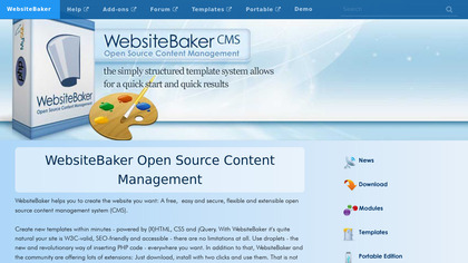 WebsiteBaker image