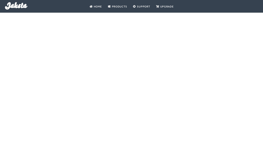 Jaksta Landing Page