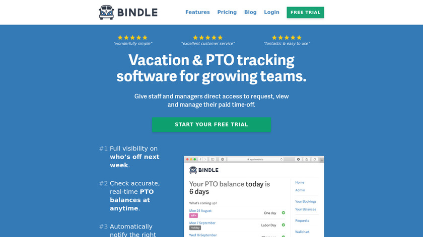 Bindle Landing Page