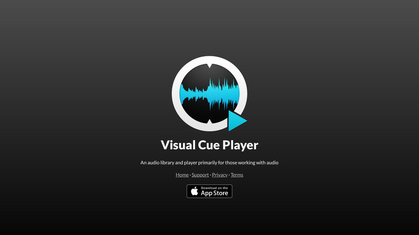 Visual Cue Landing Page