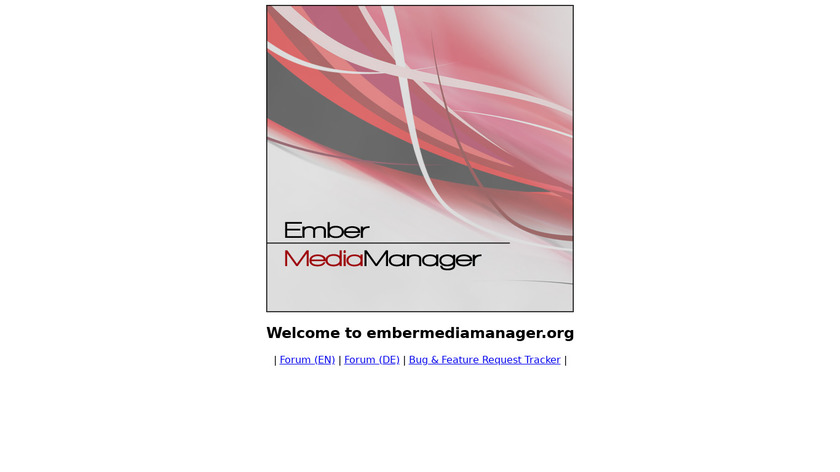 Ember Media Manager Landing Page