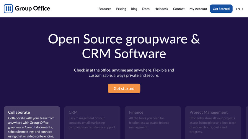 Group Office Landing Page