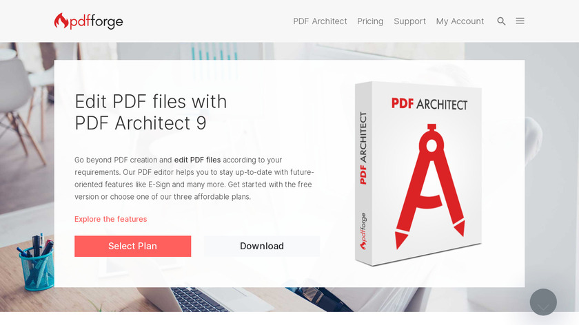 PDF Architect Landing Page