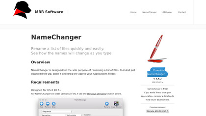 NameChanger image