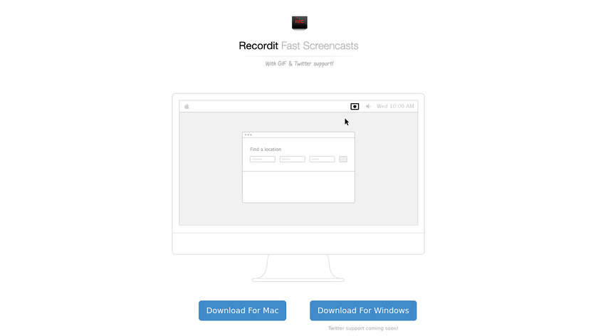 recordit.co Landing Page