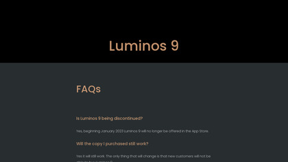 Luminos image