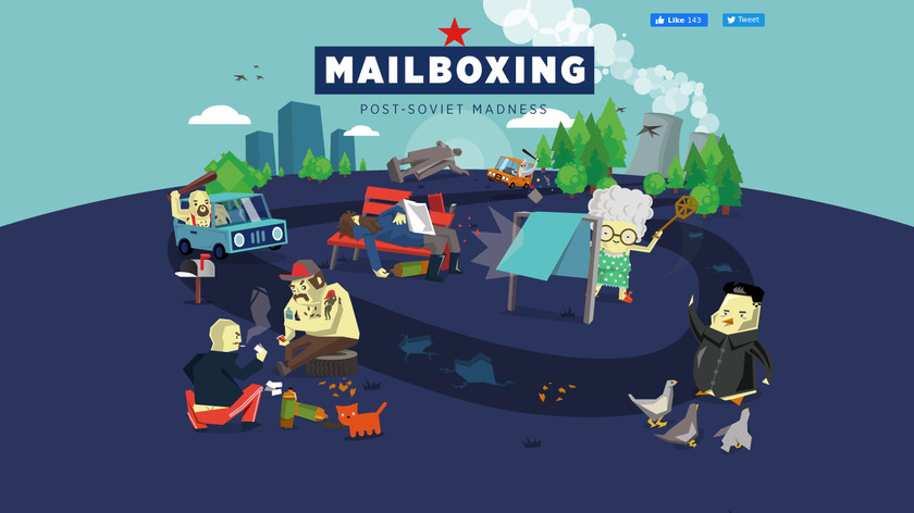 Mailboxing Landing Page