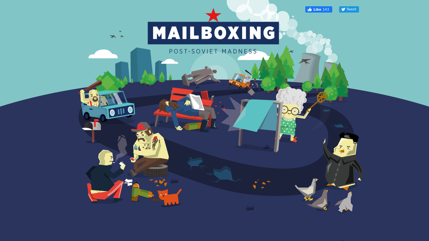 Mailboxing Landing page