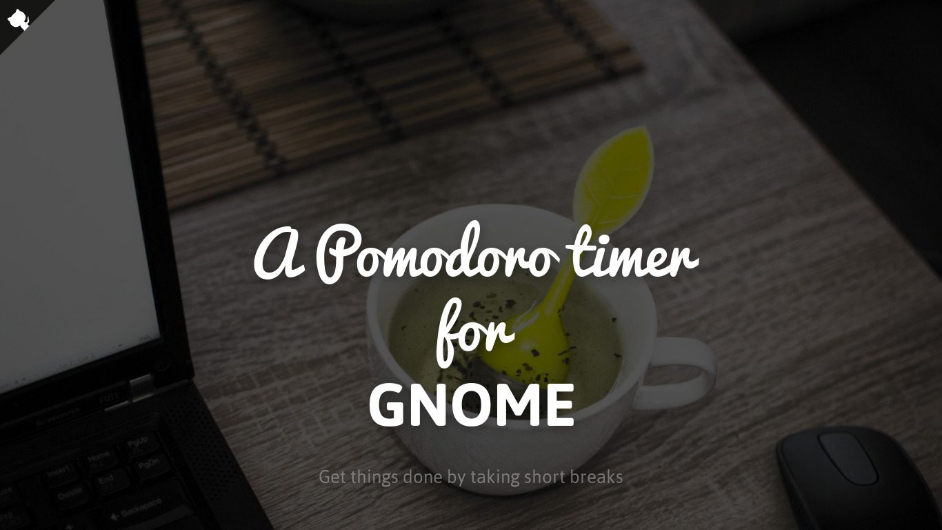 Gnome Pomodoro Landing page