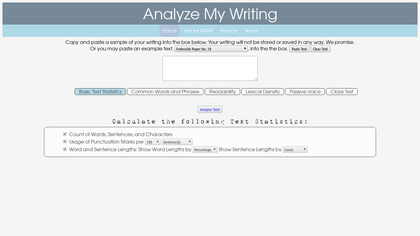 Analyze My Writing image